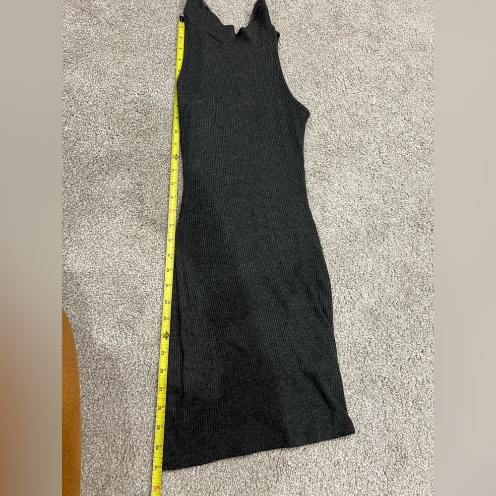 Love Republic Ribbed Charcoal Grey Dress Size Small - Picture 9 of 12